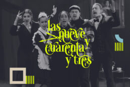 las nueve y cuarenta y tres